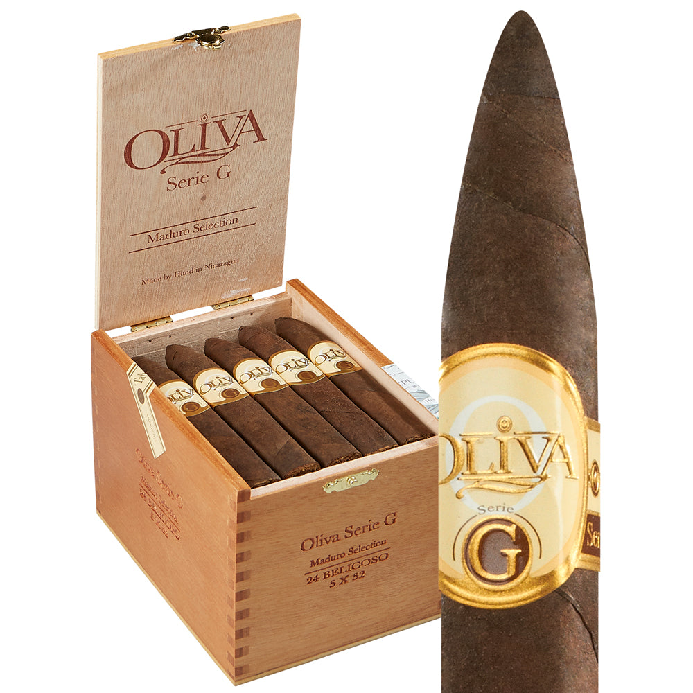 Oliva Serie G Maduro Belicoso 5x52 24ct