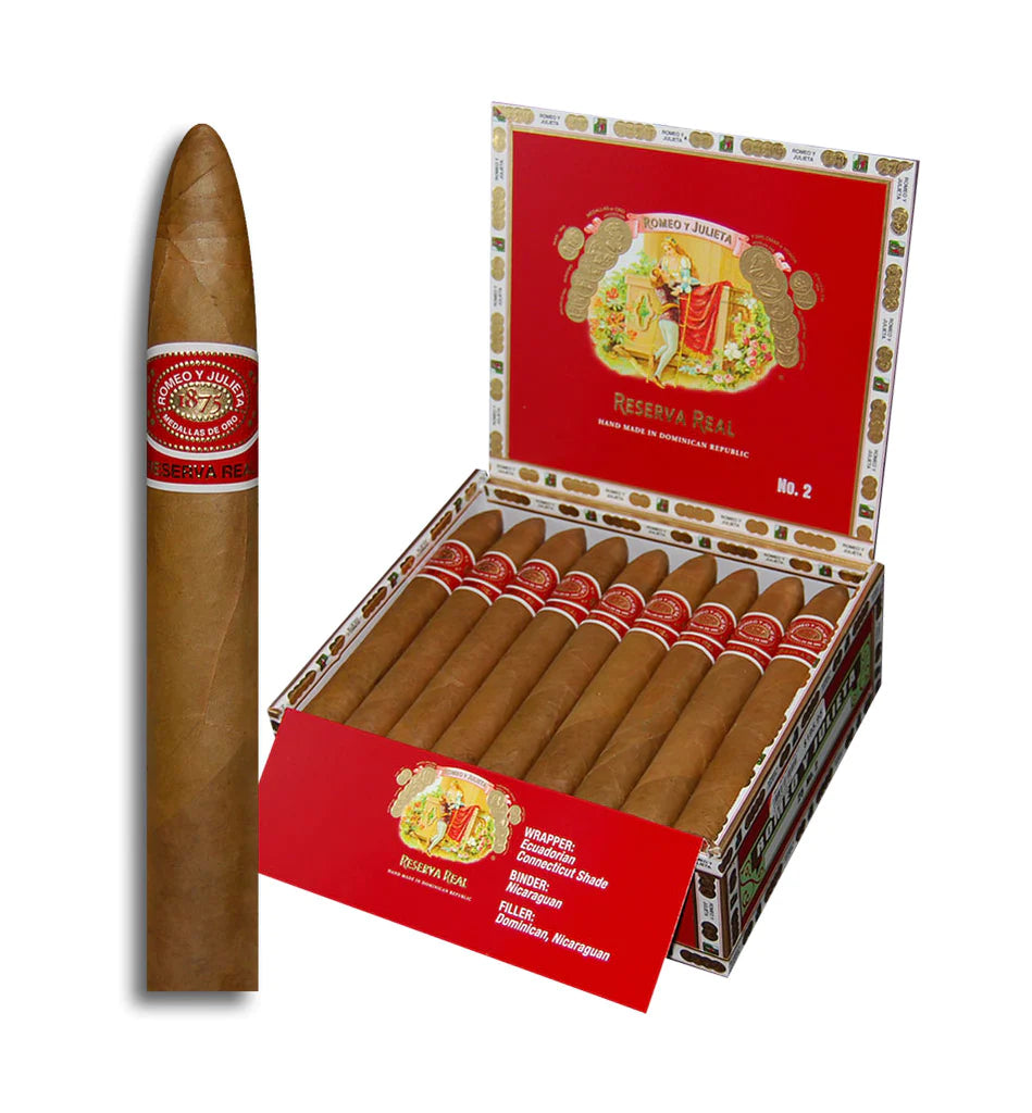 Romeo y Julieta Reserva Real No.2 52x6 25ct
