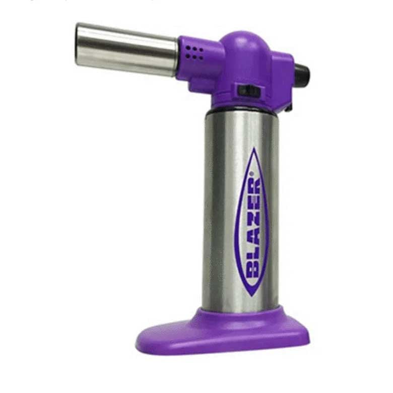 Blazer Big Buddy Turbo Torch Purple & Stainless
