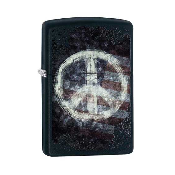 Zippo 28864 Peace On Flag