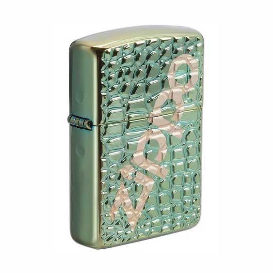 Zippo Armor Chameleon Alligator 29525