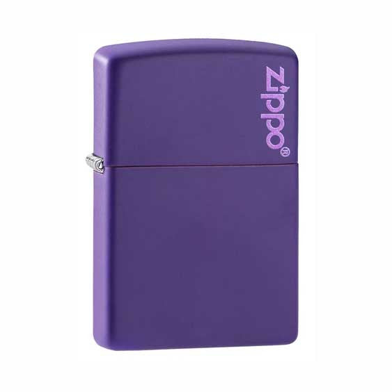 Zippo Logo Purple 237ZL