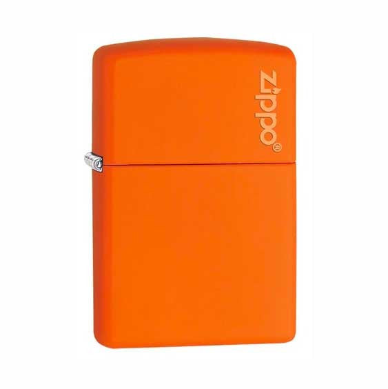 Zippo Orange Logo 231ZL