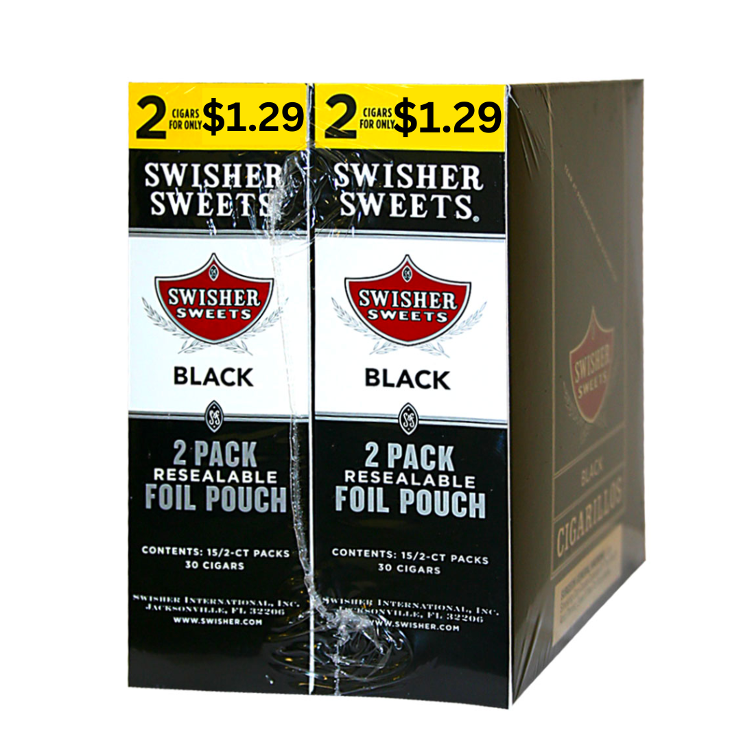 Swisher Sweet 2/1.29 Black 30/2