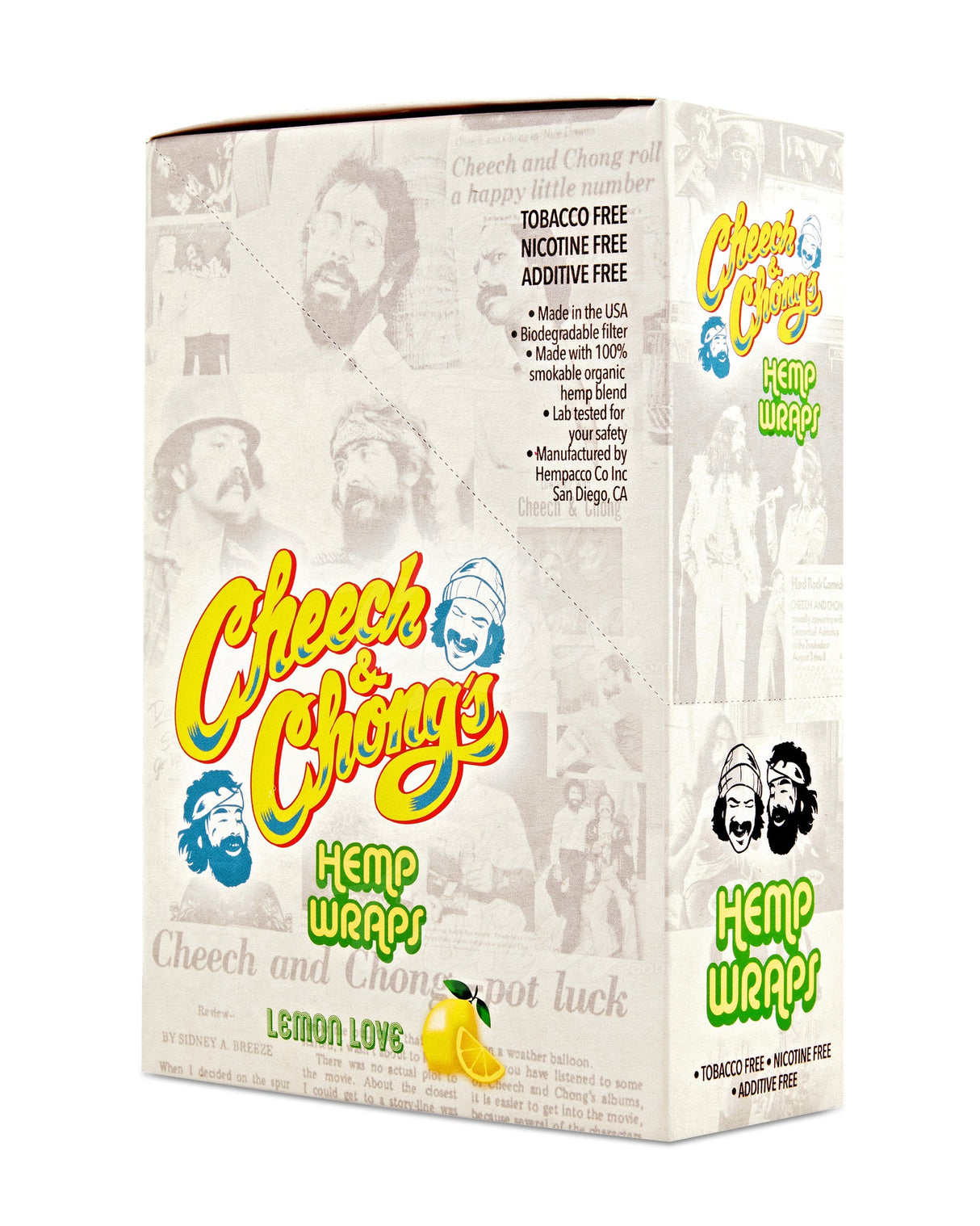 Cheech & Chong Hemp Wrap Lemon Love 25/2