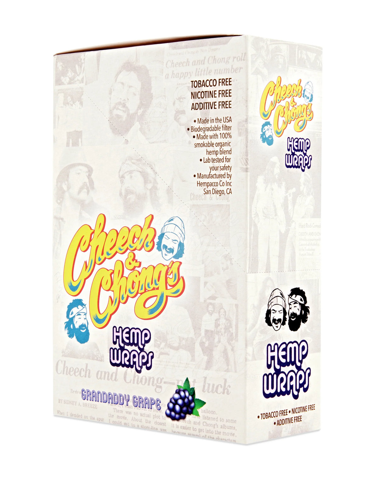 Cheech & Chong Hemp Wrap Grandaddy Grape 25/2