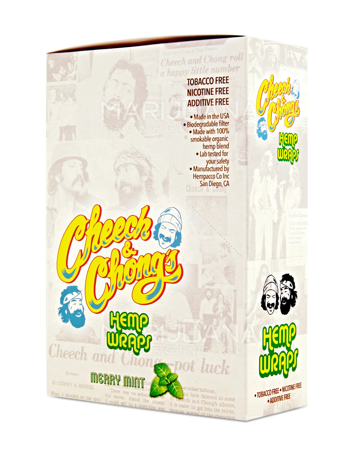 Cheech & Chong Hemp Wrap Merry Mint 25/2