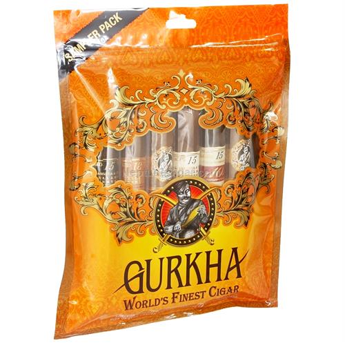 Gurkha Sampler Toro Fresh Pack 6ct - Orange