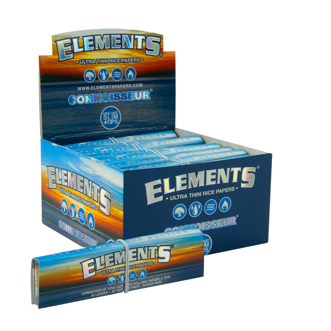 Elements Connoisseur King Slim+Tips 24/33