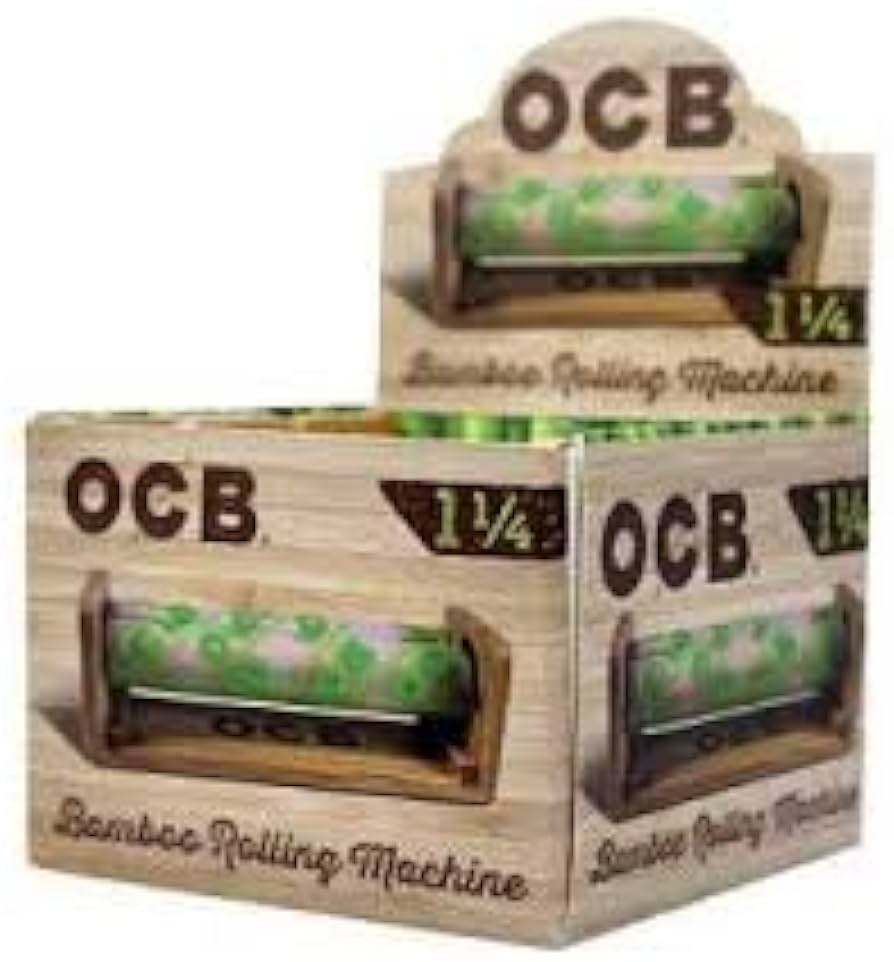 OCB Rolling Machine Bamboo 1 1/4 6ct