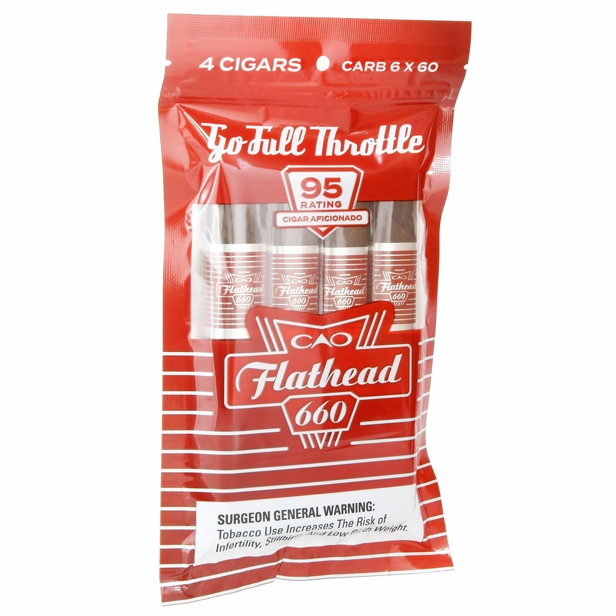 CAO Sampler Flathead 660 6x60 Pouch 4ct