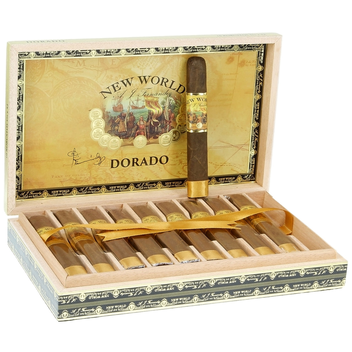 New World Dorado Robusto 5.5x52 10ct