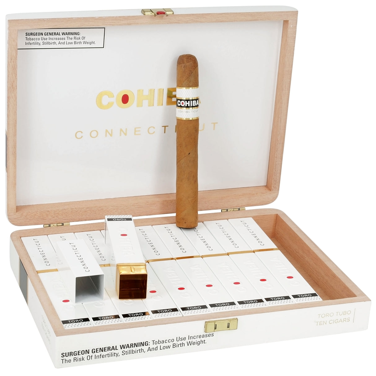 Cohiba Connecticut Toro Tubo 6.5x52 10ct