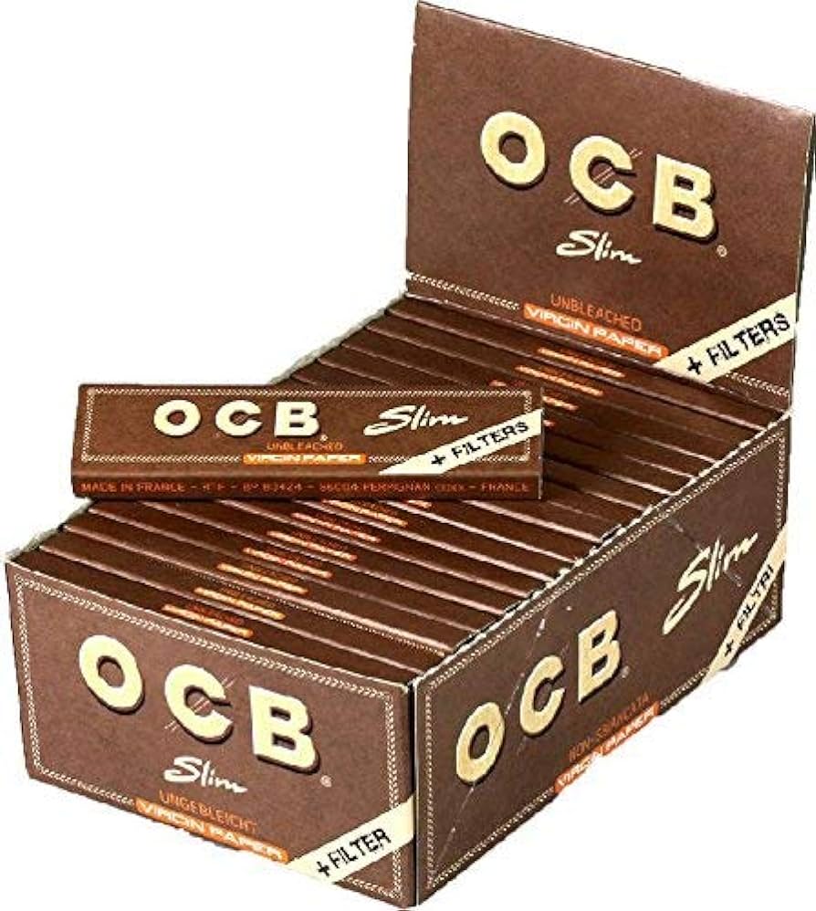 OCB Paper Virgin King Size Slim 24ct