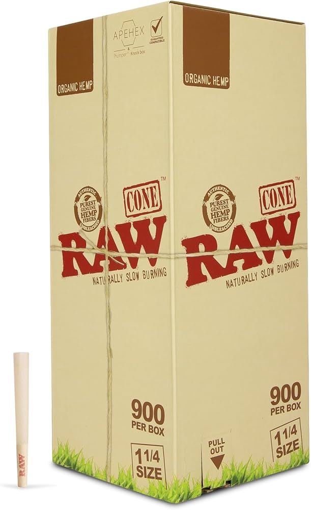 RAW Cone King Size Bulk 1400ct Organic