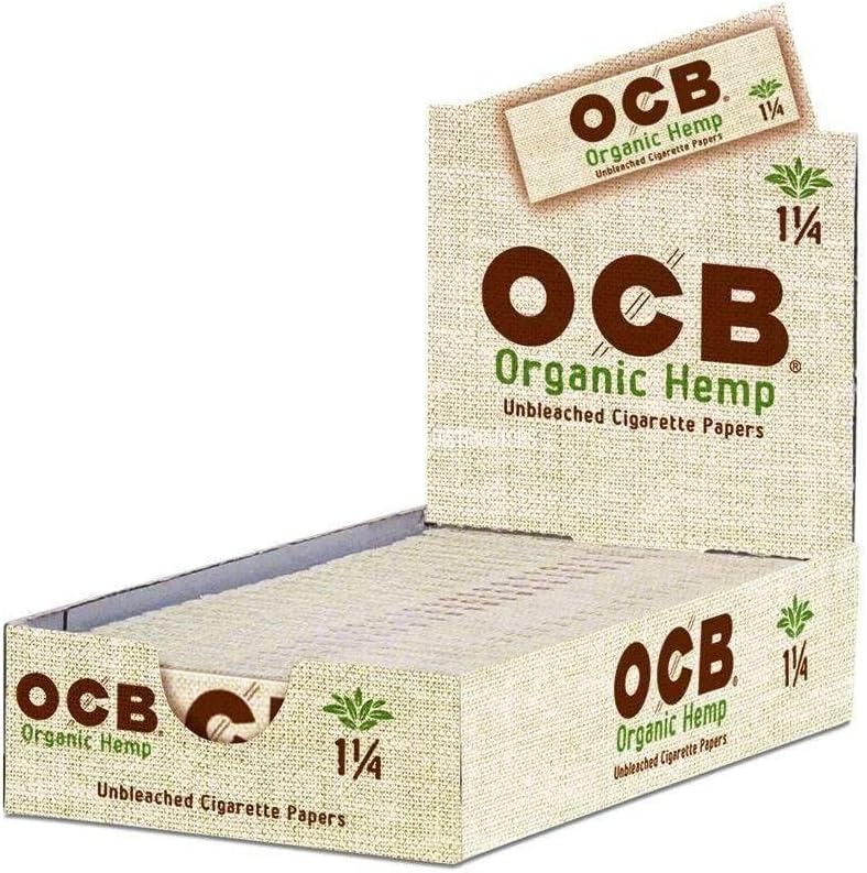 OCB Paper Org Hemp 1/4 24ct