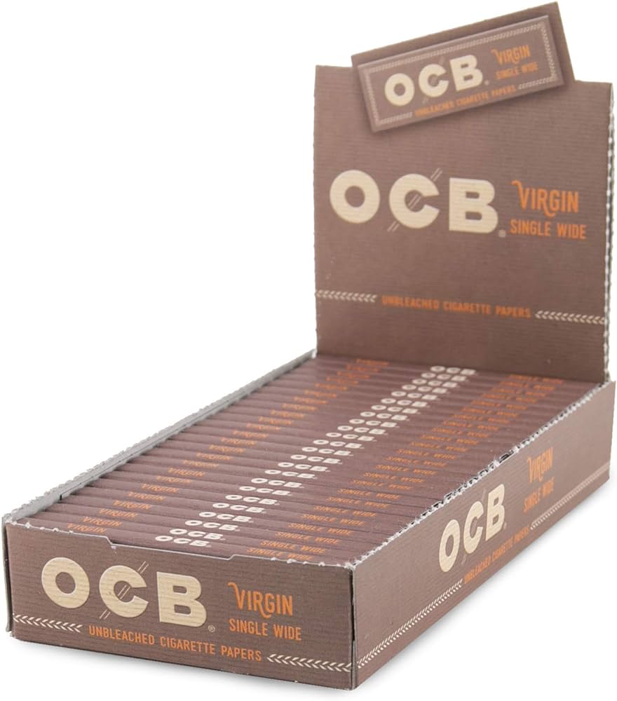 OCB Paper Virgin Single Wide 24ct