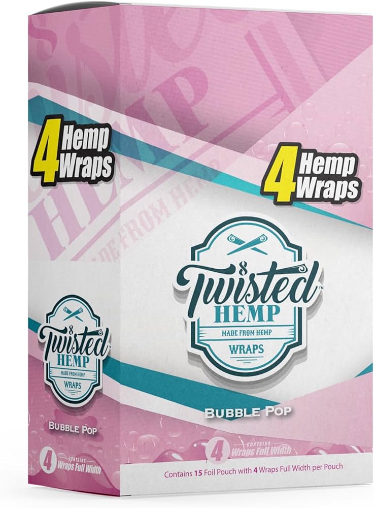 Twisted Hemp Wraps 15/4 Bubble Pop [Non-Prepriced]