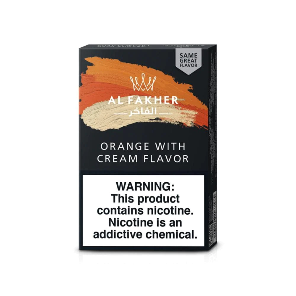 Al Fakher 10/50g Orange w/ Cream (New Barcode)