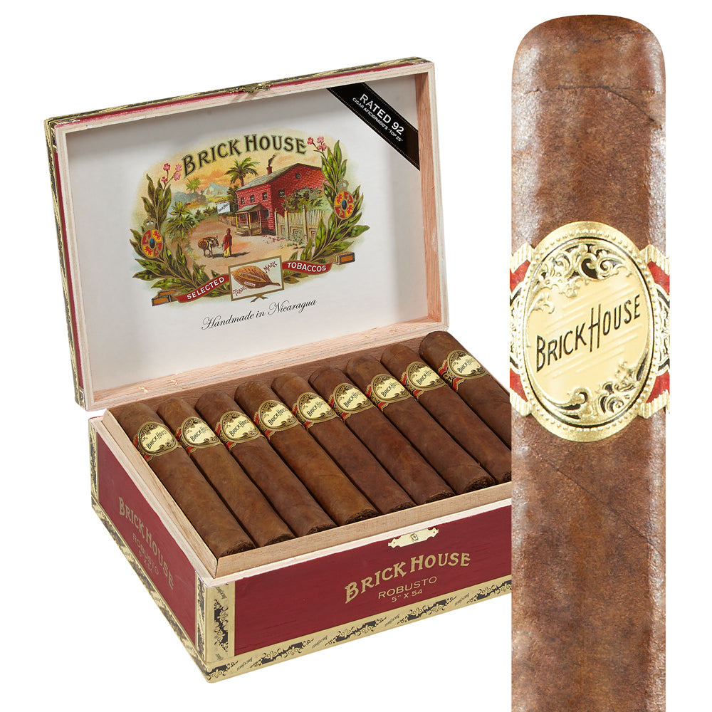 Brickhouse Robusto 5x54 25ct Natural