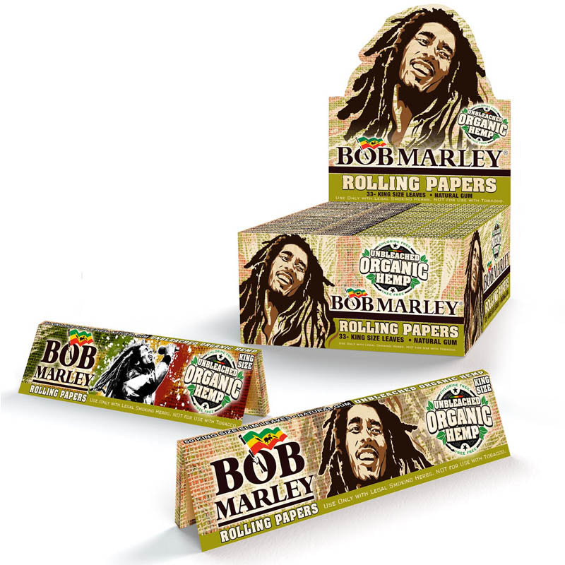 Bob Marley Paper King Size 50/33ct - Organic