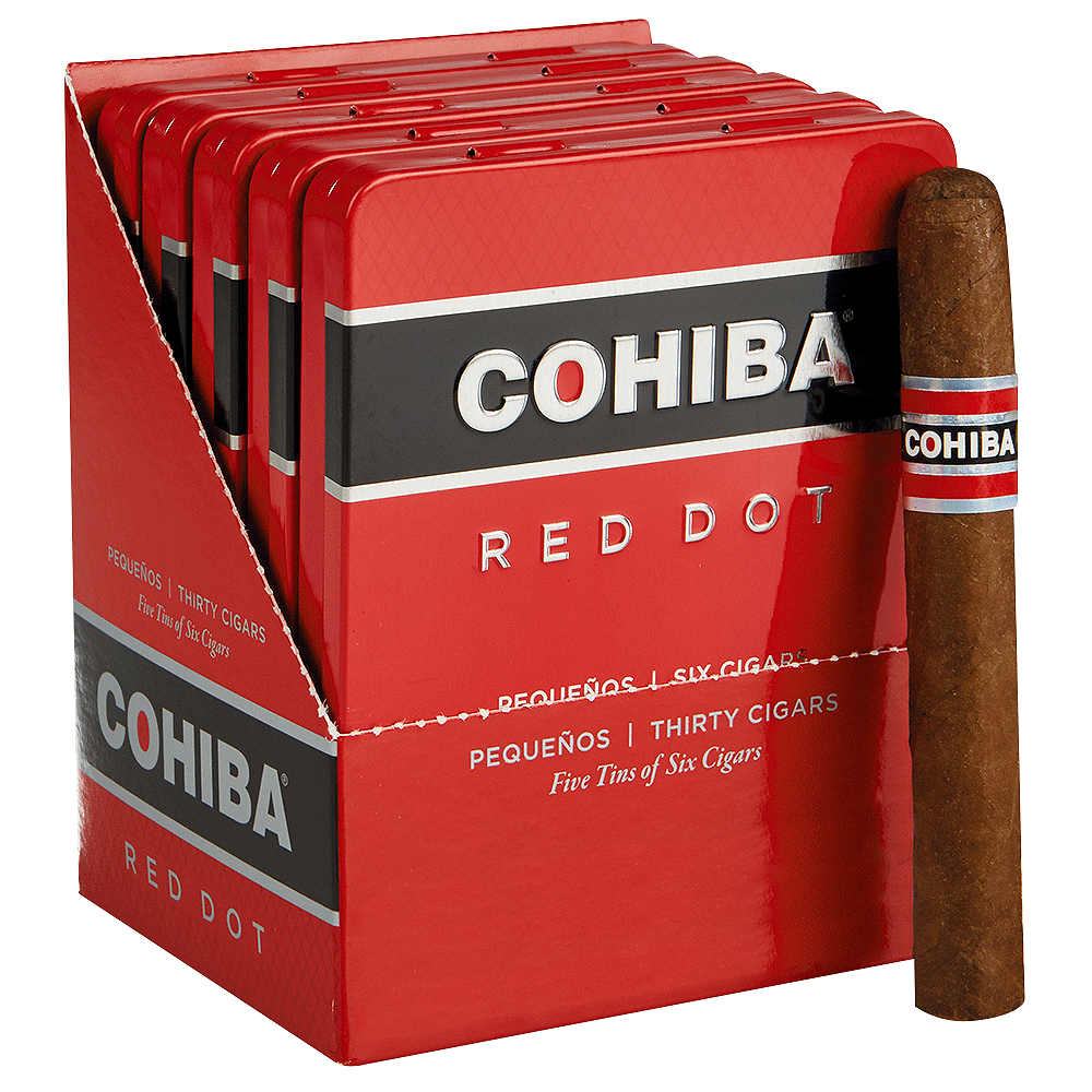 Cohiba 5/6 Tin Natural Pequenos 4.1x36