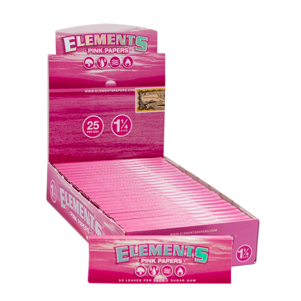 Elements Pink - 1 1/4 25/50ct