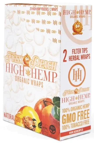 High Hemp Wraps Fuzzy Peach 25/2