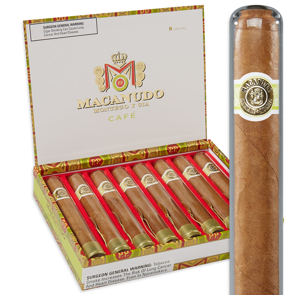 Macanudo Crystal Cafe Box 8ct