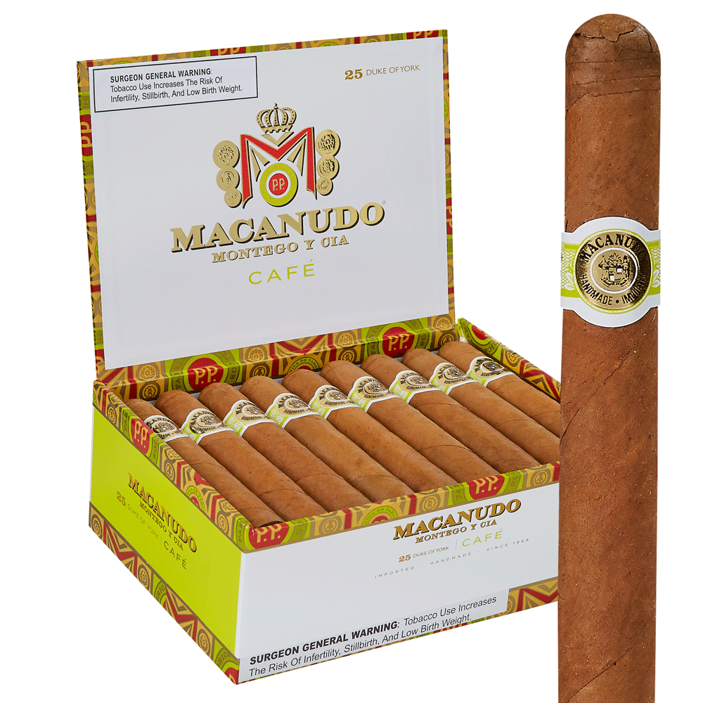 Macanudo Duke Of York 5 1/2 x 54 25ct