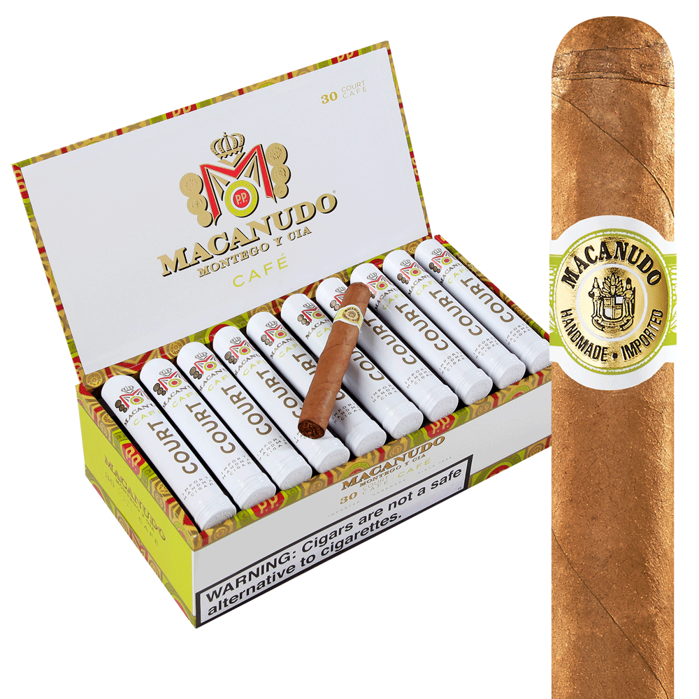 Macanudo Court Cafe (Alum Tube) 30ct