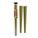 Raw Pressed Bud Wrap Cone King Size Display 12/2ct