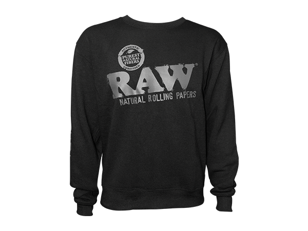 Raw Sweater - Crewneck - Black - Medium