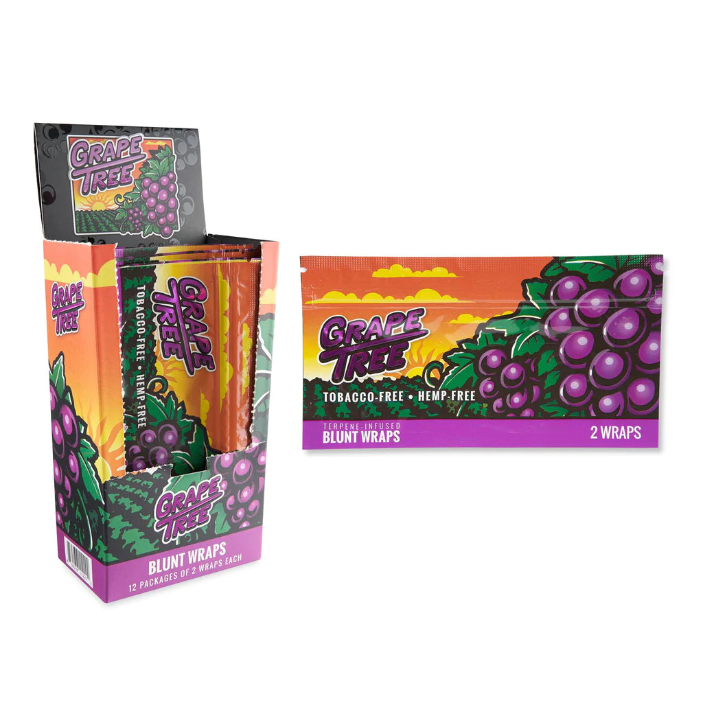 Orchard Beach Blunt Wraps 12/2ct - Grape Tree