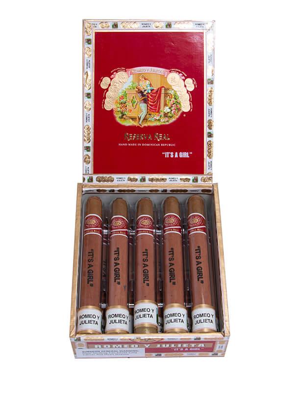 Romeo y Julieta Its a Girl Glass Tubes 10ct