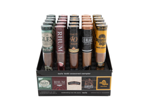 Ted's Seasoned Sampler Glass Tubes 25ct