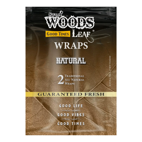 Good Times 2 Leaf Wraps Natural 30/2