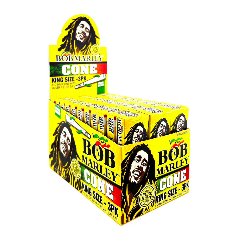 Bob Marley Cones Hemp - King Size - 33/3ct