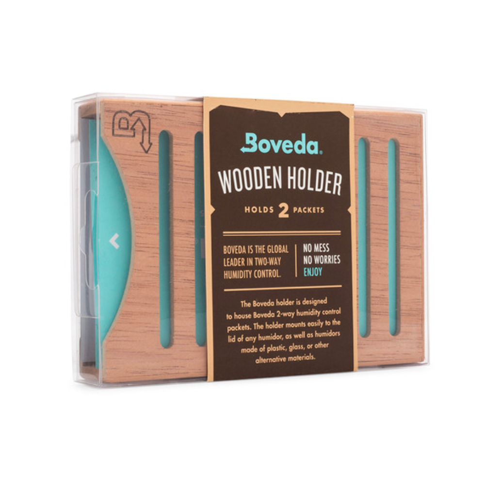 Boveda Wood Holder 2 Packet Stacked 1ct