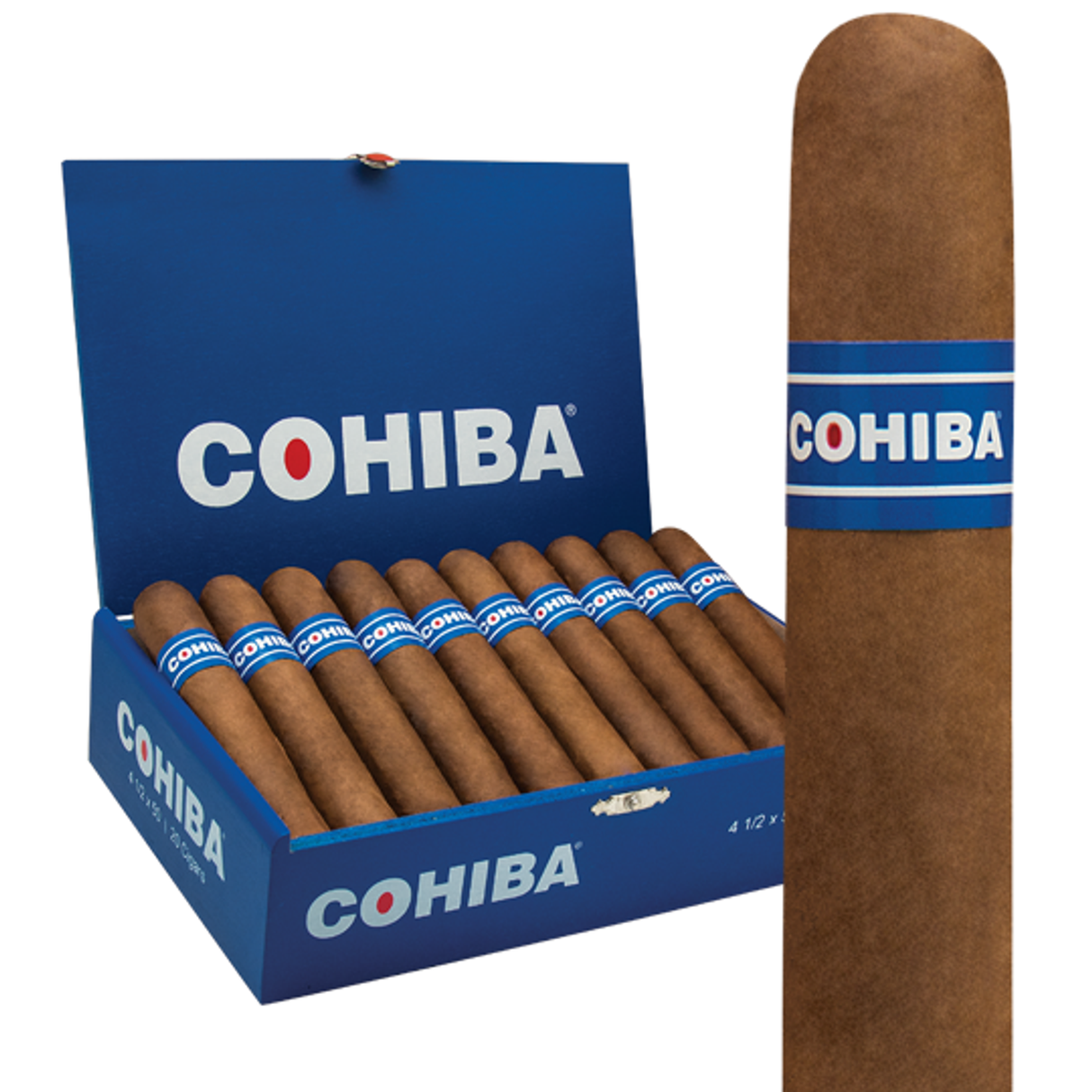 Cohiba Blue Clasico Robusto 5.5x50 20ct