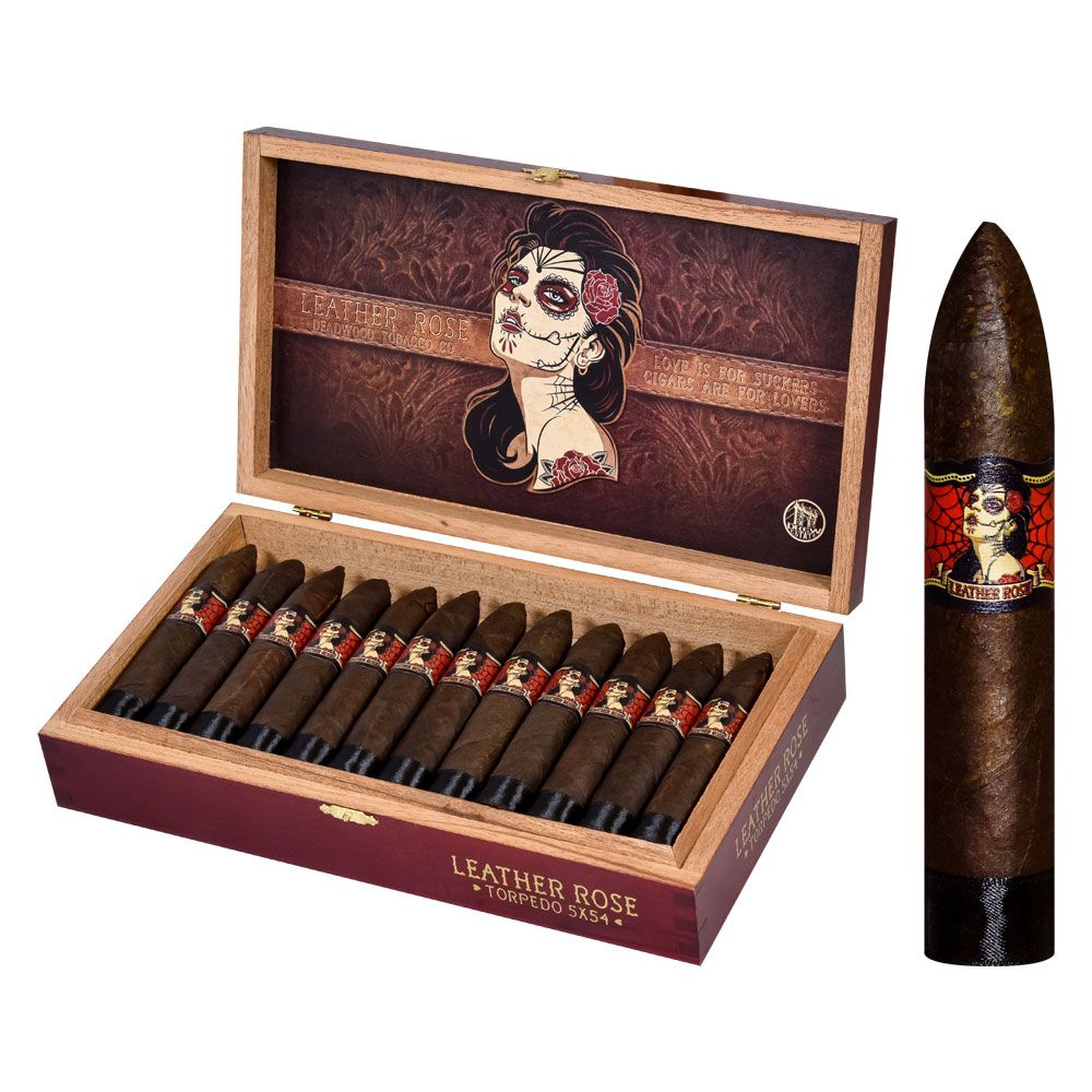 Deadwood Leather Rose Torpedo 5x54 24ct