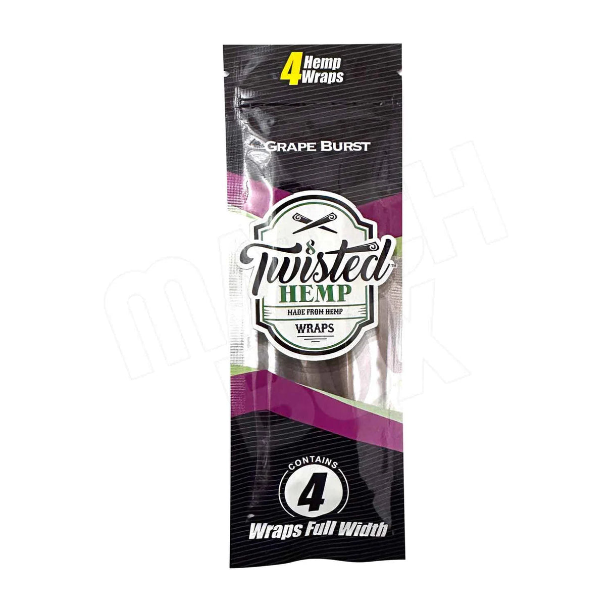 Twisted Hemp Wraps 15/4 Grape Burst [Non-Prepriced]