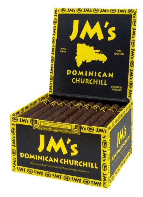 JM Churchill Maduro 6.75x50 50ct Box