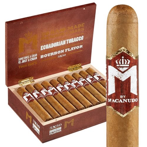 Macanudo Bourbon Flavored Toro 5x50 20ct