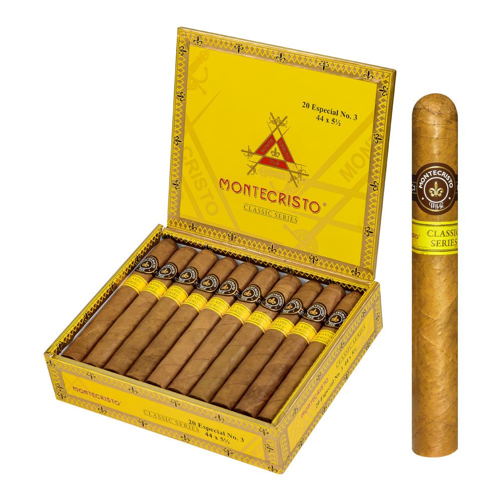 Montecristo Classic Esp No.3 5.5x44 20ct