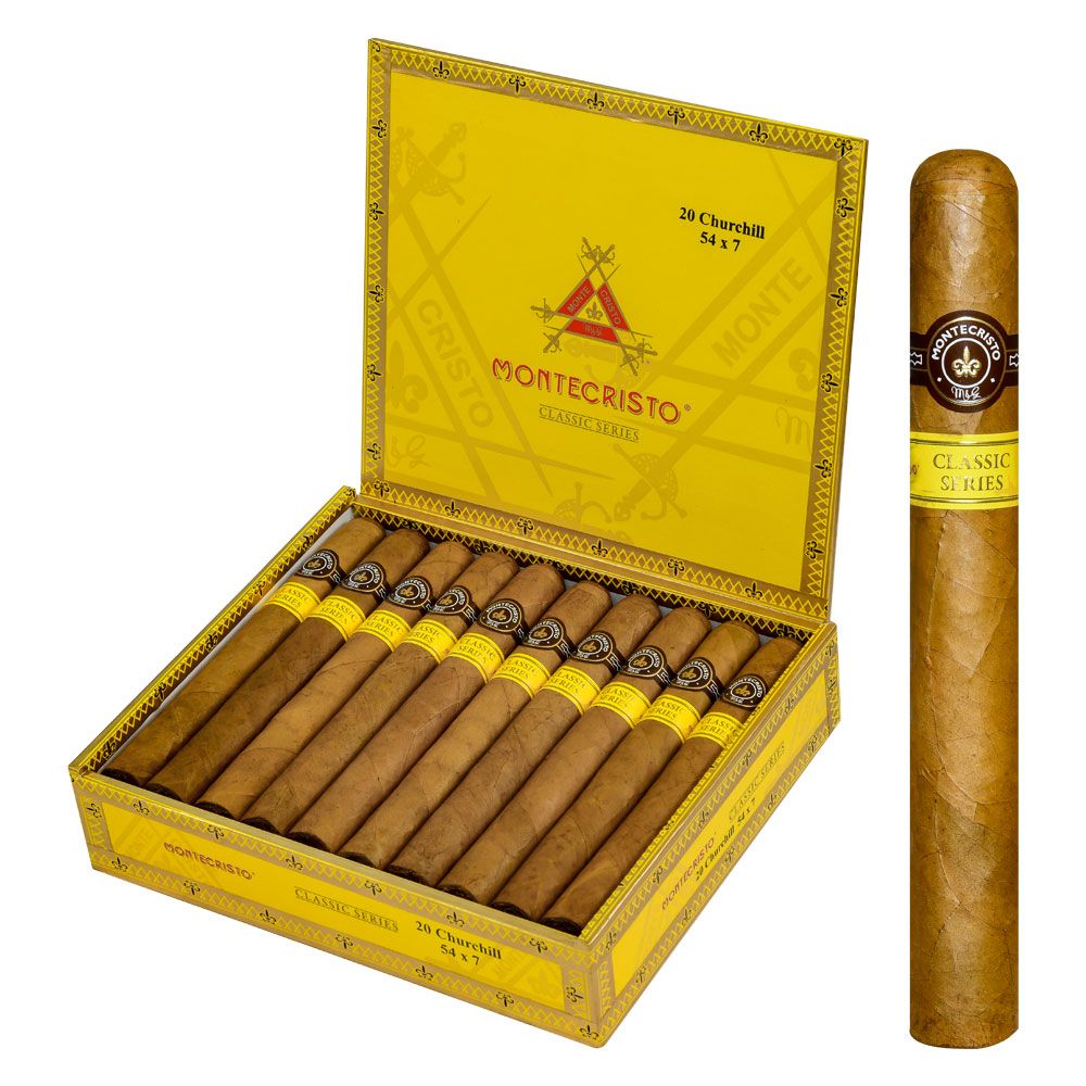 Montecristo Classic Coll Churchill 7x54 20ct