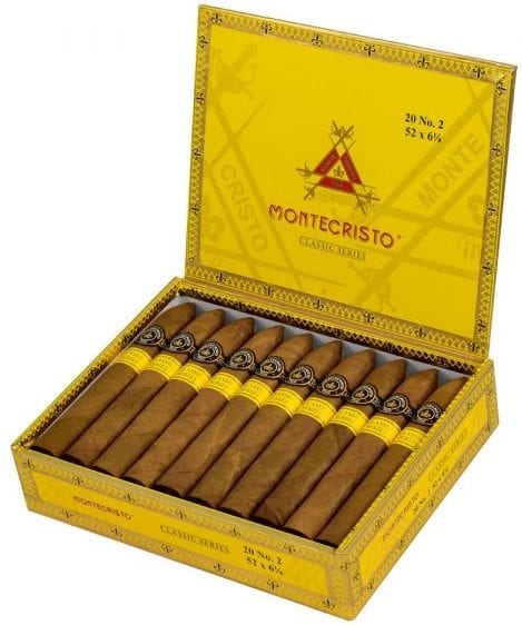 Montecristo Classic No.2 Belicoso 6 1/8x52 20ct