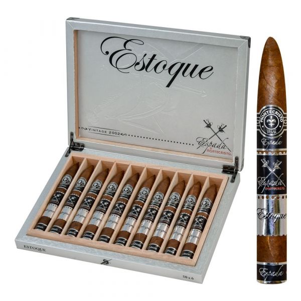 Montecristo Espada No.2 Estoque Vintage 2002 6x50 10ct