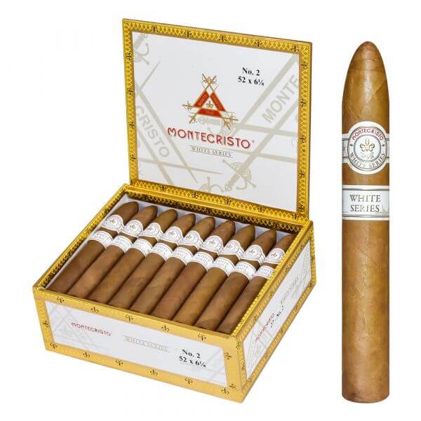 Montecristo White No.2 Belicoso 6.125x52