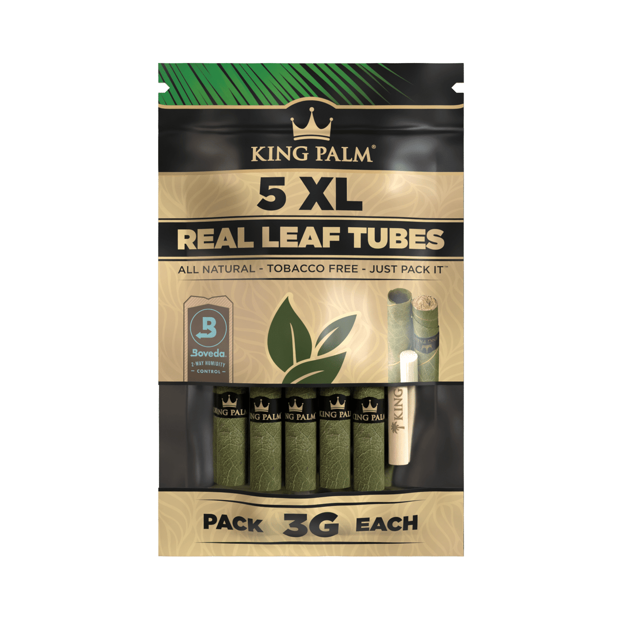 King Palm Pouch 5 XL Rolls 15/5ct